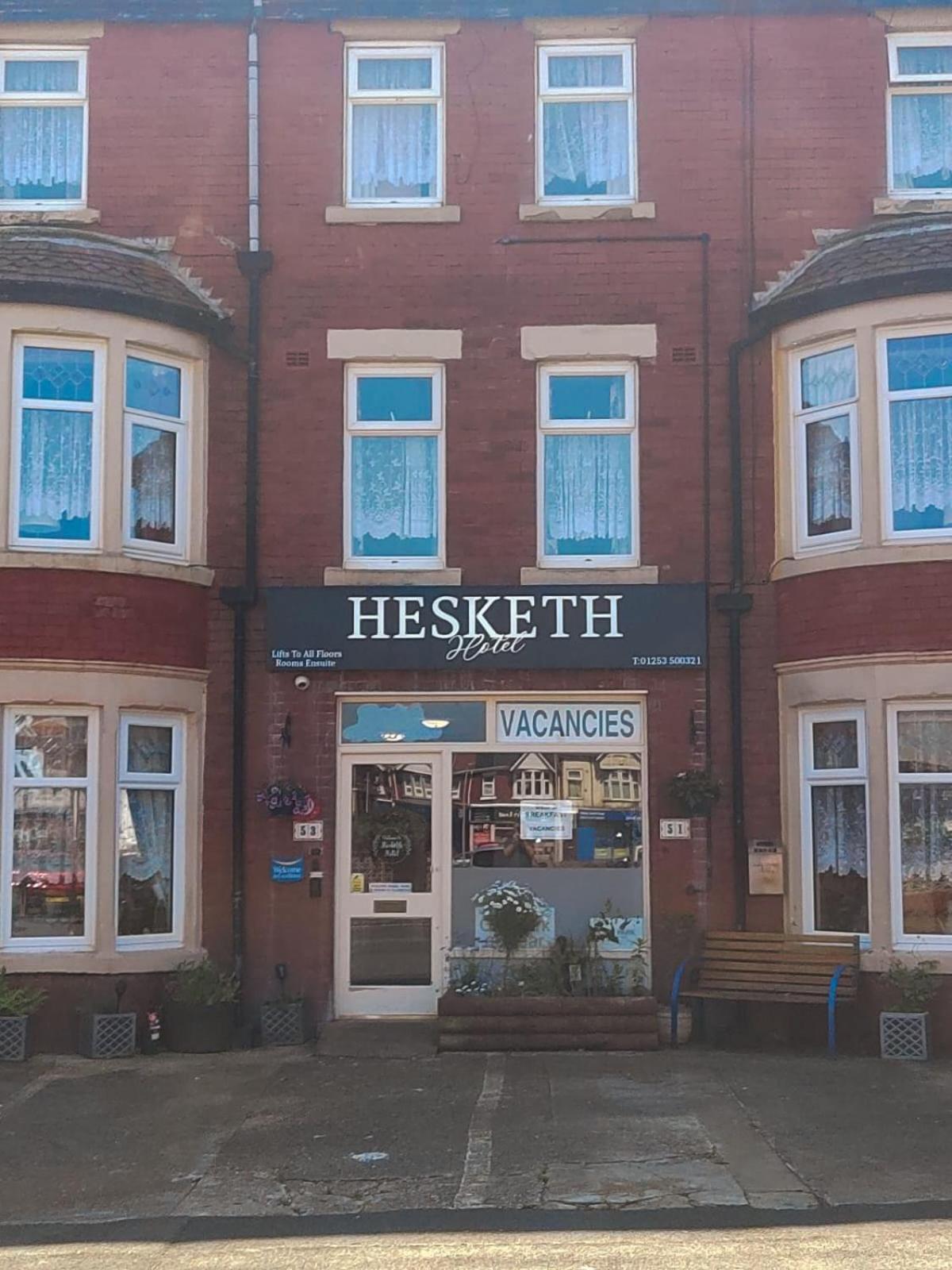 Hesketh Hotel Blackpool Exteriör bild